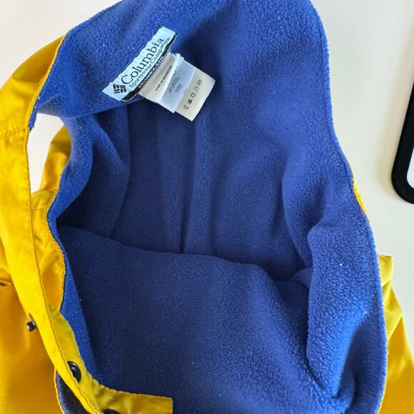 COLUMBIA Bib Snow Pants 3T Vintage Adventure Ride II Tactonite Adjustable 90's - Picture 8 of 10